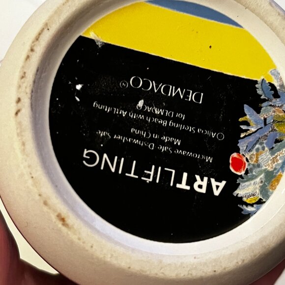 Mugs with Flowers (Set of 2 / new / by Artlifting) - Picture 10 of 15